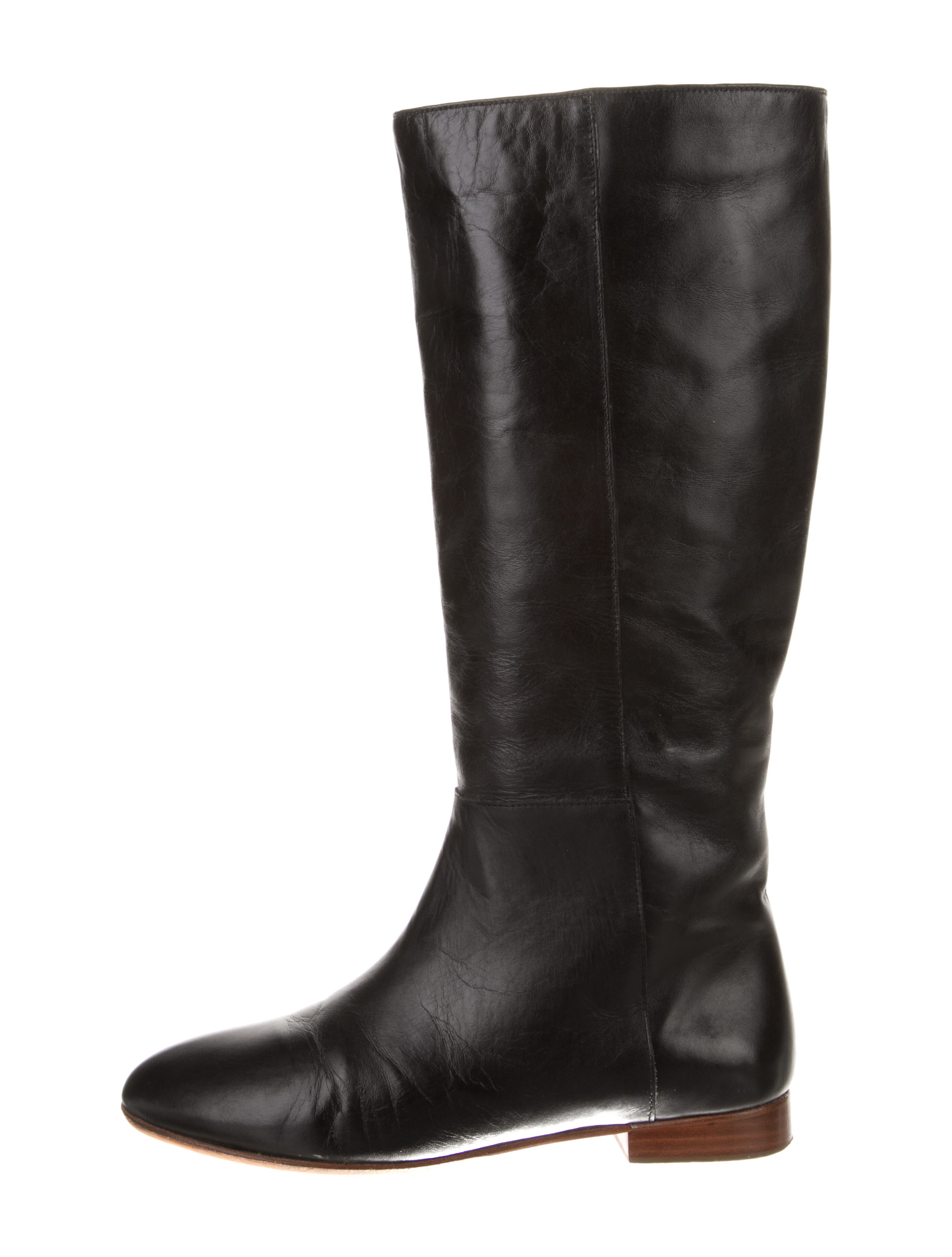 Loeffler Randall Leather Riding Boots